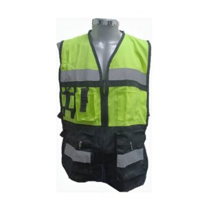 Chaleco De Seguridad Industrial Brigadista Bicolor/combinado