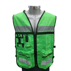 Chaleco Seguridad Industrial Brigadista Reflejante - XXL