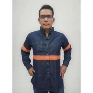 Camisola Mezclilla Delgada 8oz 100% Algodon, Ref Nar