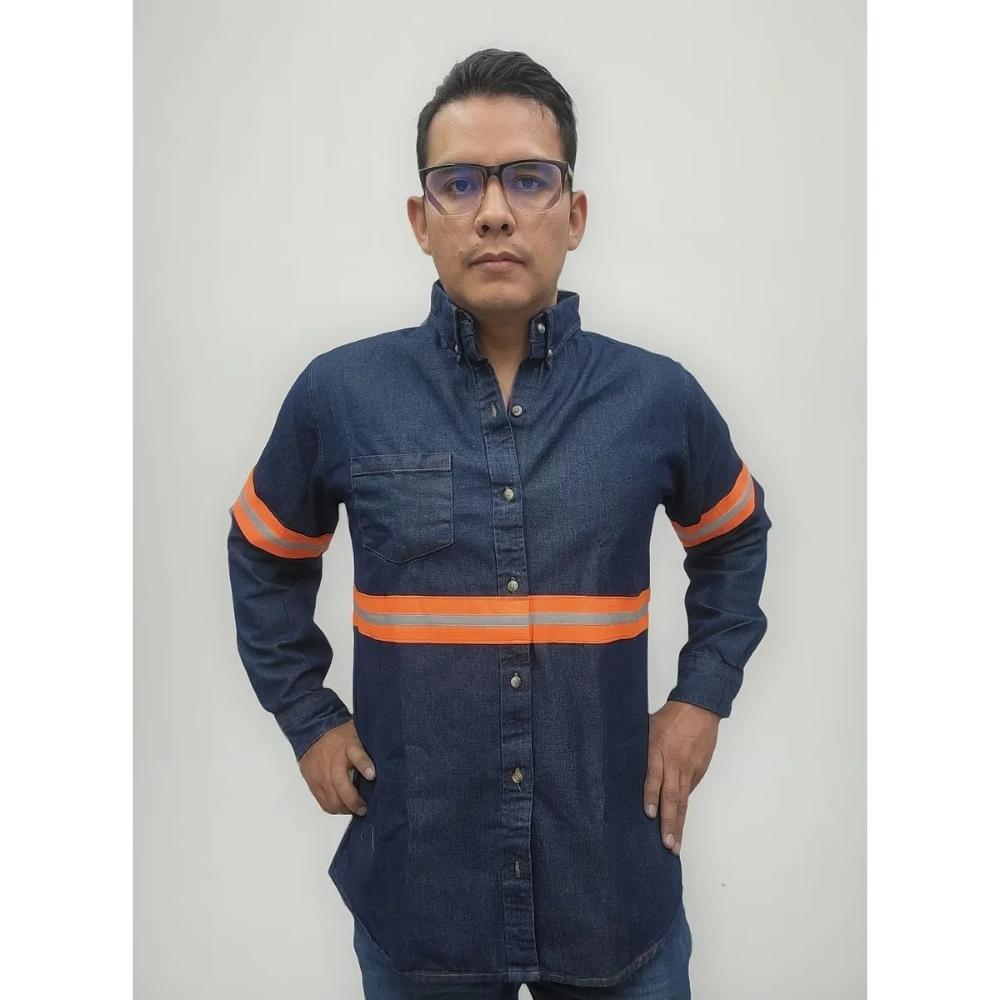 Camisola Mezclilla Delgada 8oz 100% Algodon, Ref Nar