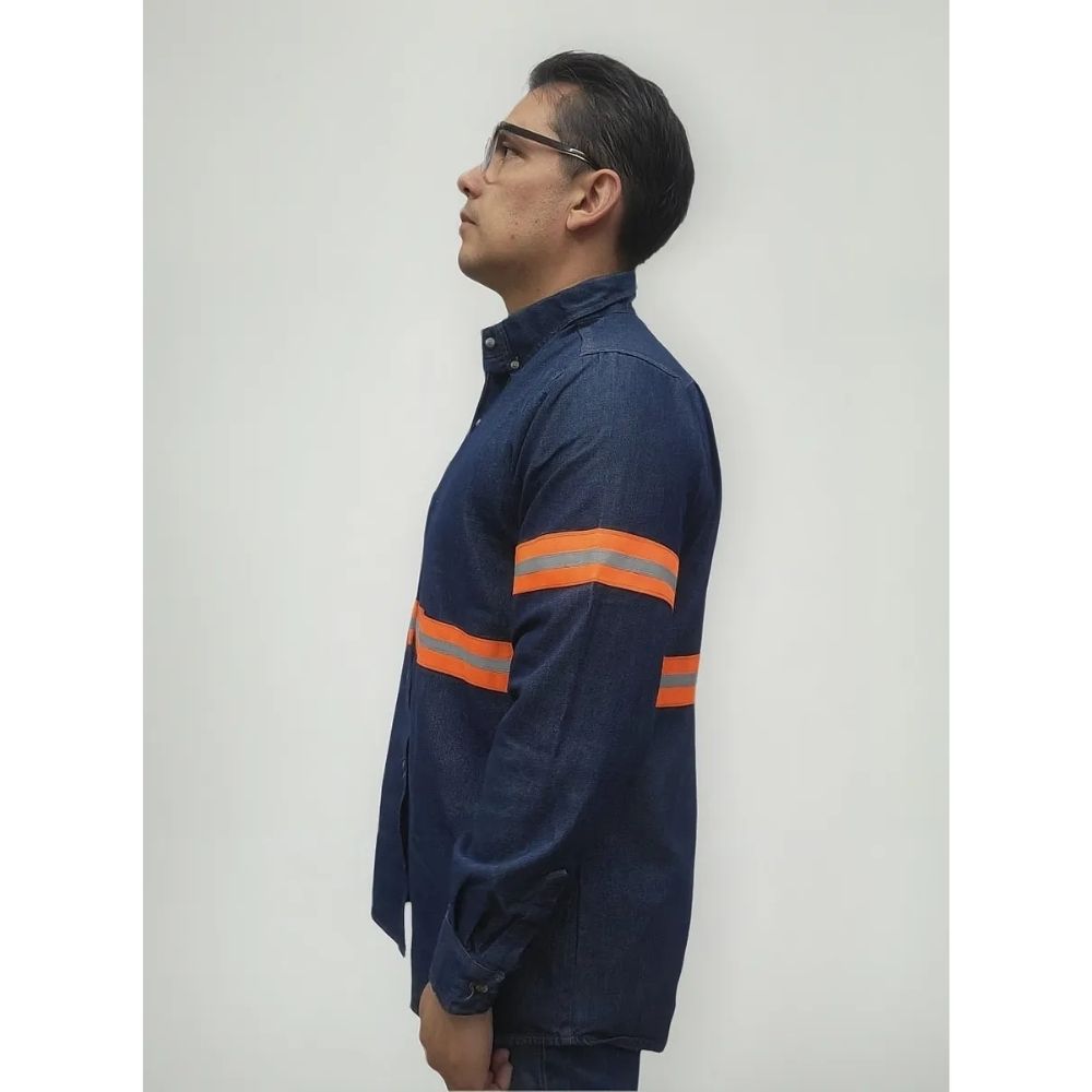 Camisola Mezclilla Delgada 8oz 100% Algodon, Ref Nar - Imagen 2