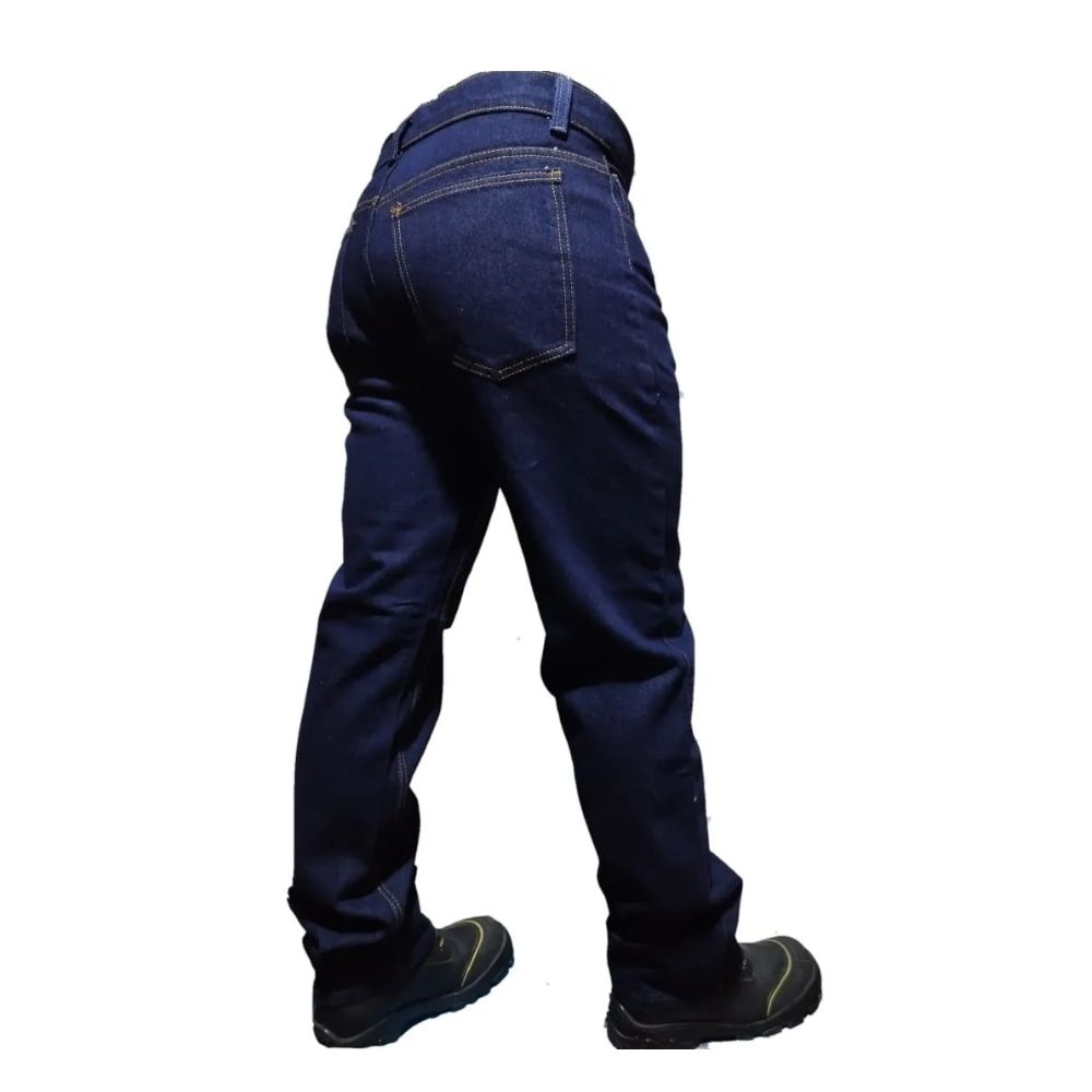 Pantalon De Mezclilla Industrial Trabajo Rudo Talla Extra - Imagen 4
