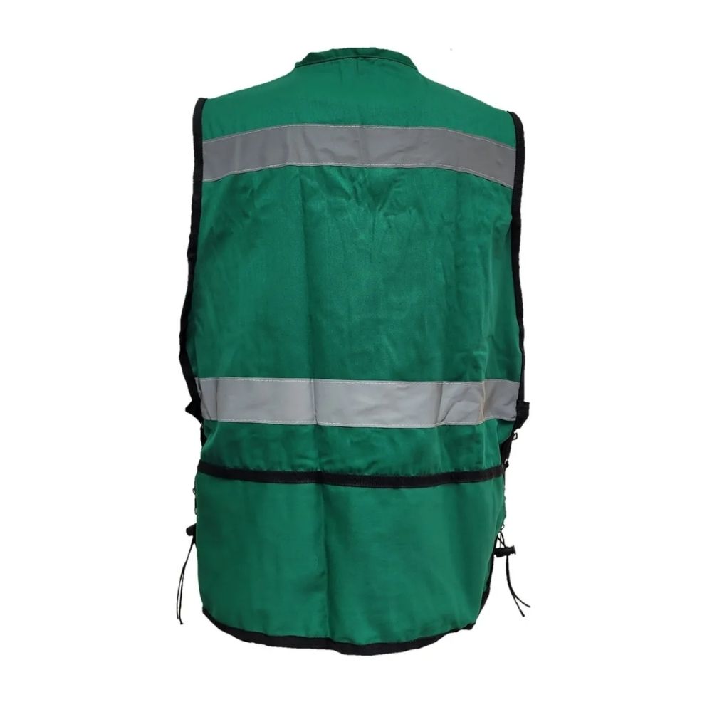 Chaleco Brigadista Reflejante Industrial Autoajustable Rkt - Imagen 3