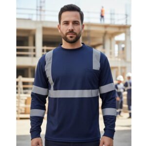 Playera Dry Fit Con Reflejantes Amr