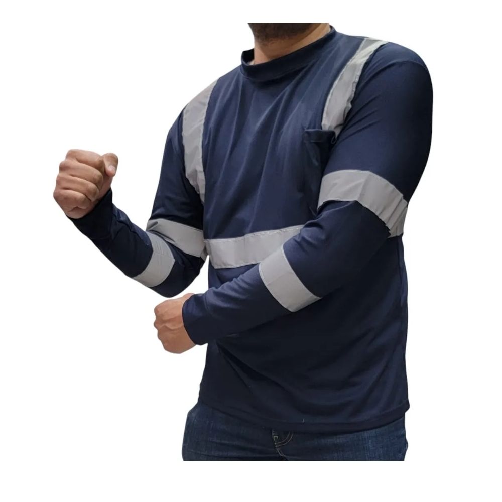 Playera Dry Fit Con Reflejantes Amr - Imagen 2