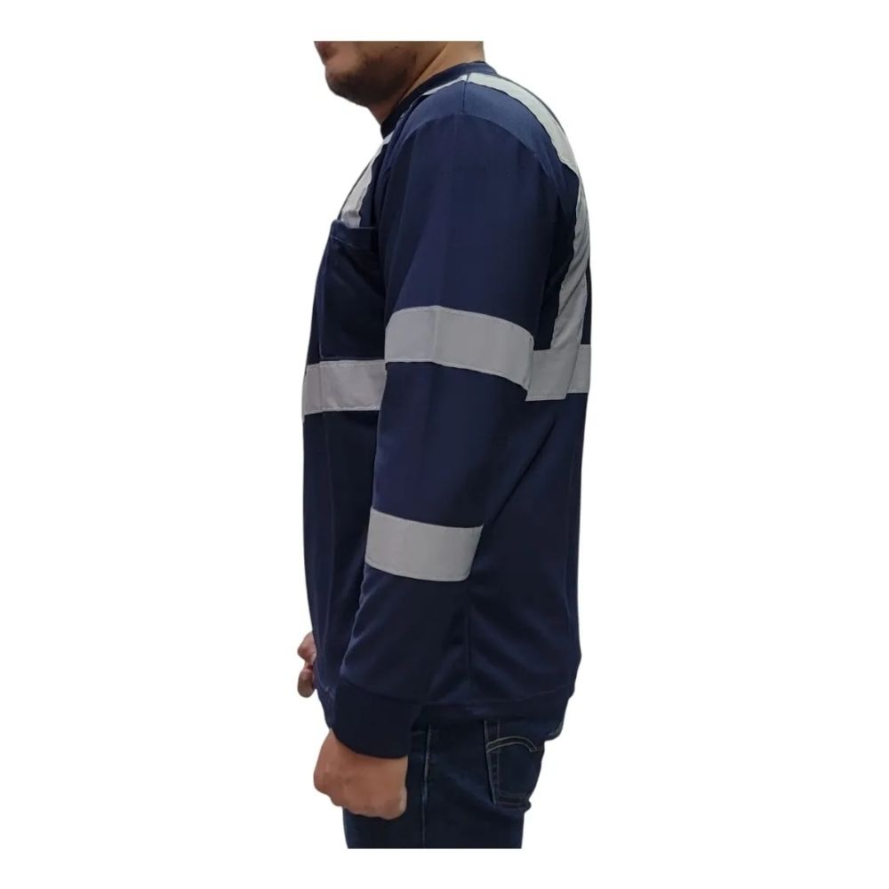 Playera Dry Fit Con Reflejantes Amr - Imagen 3
