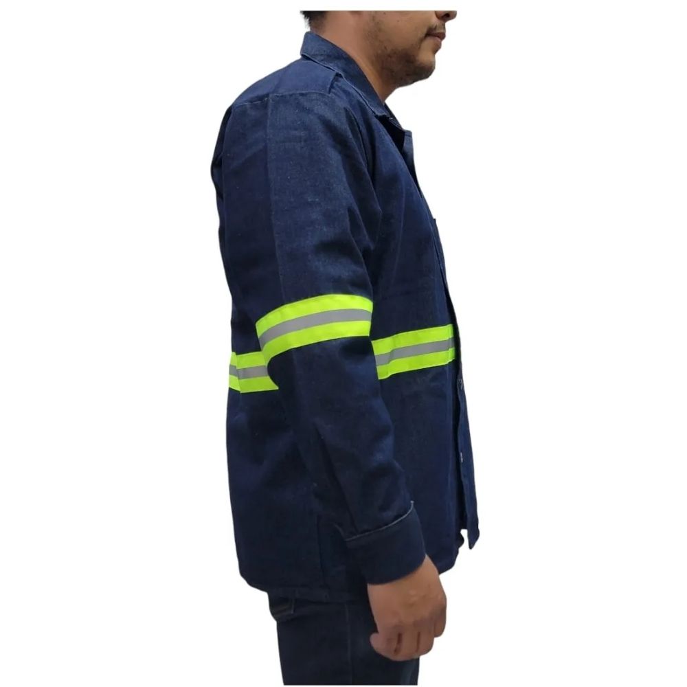 Camisola Reflejante, Mezclilla 14 Oz Vp - Imagen 4