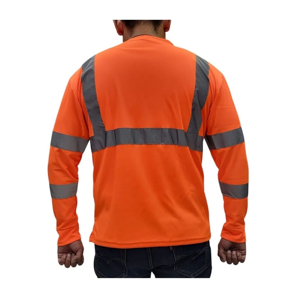 Playera Dry Fit Con Reflejantes Nar - Imagen 4