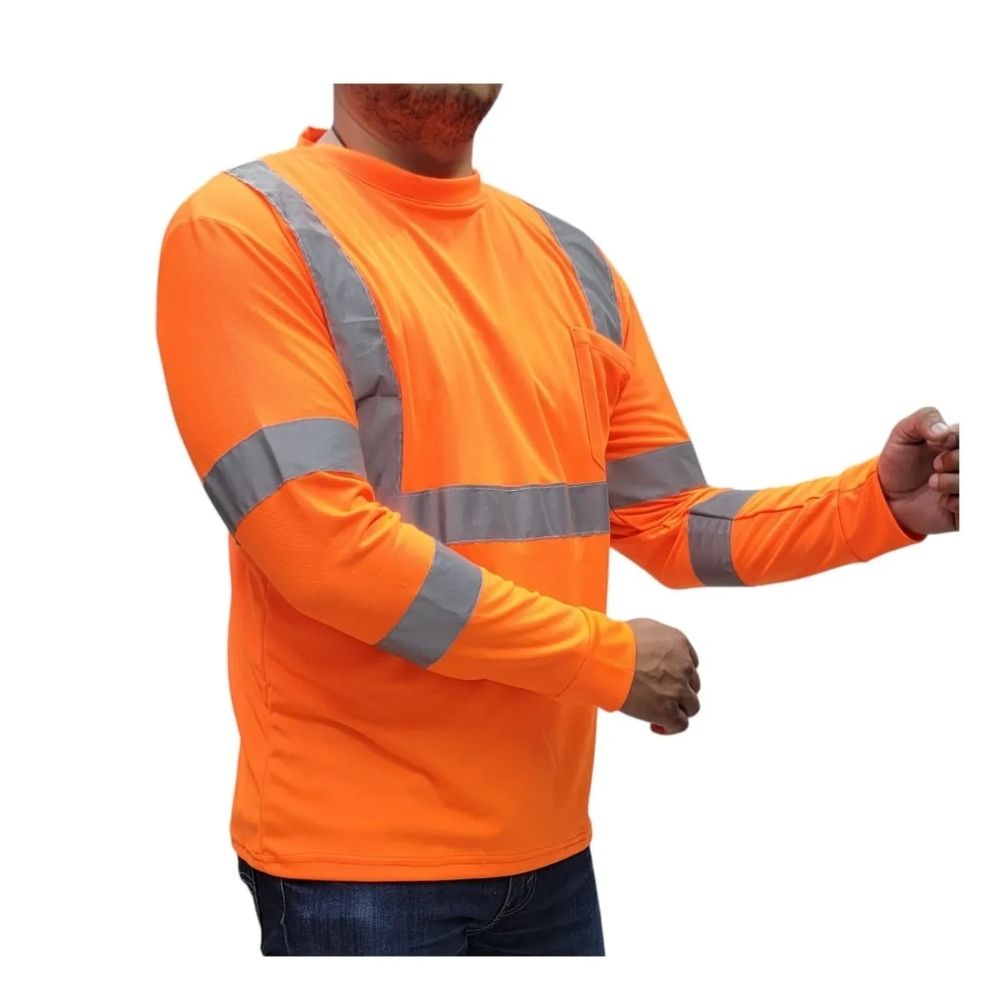 Playera Dry Fit Con Reflejantes Nar - Imagen 5