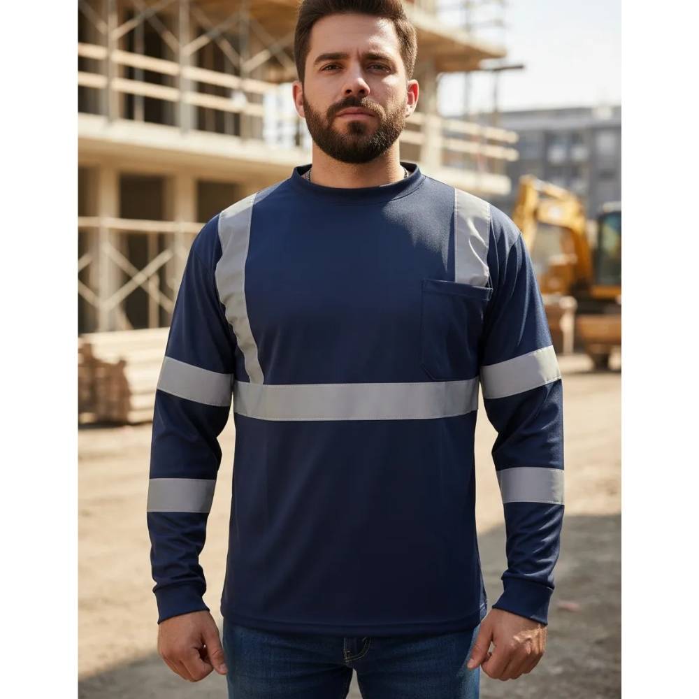 Playera Dry Fit Con Reflejantes Amr