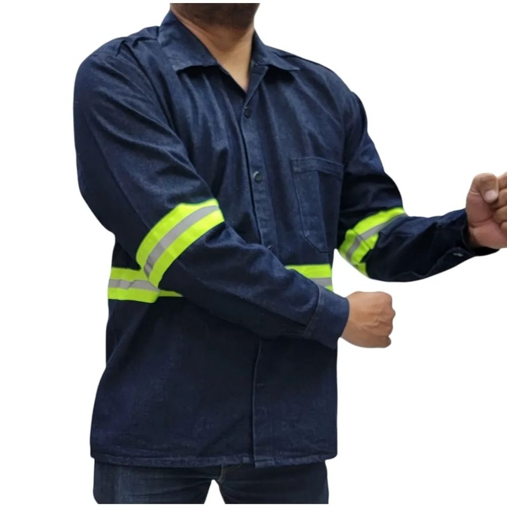 Camisola Reflejante, Mezclilla 14 Oz Vp - Imagen 5