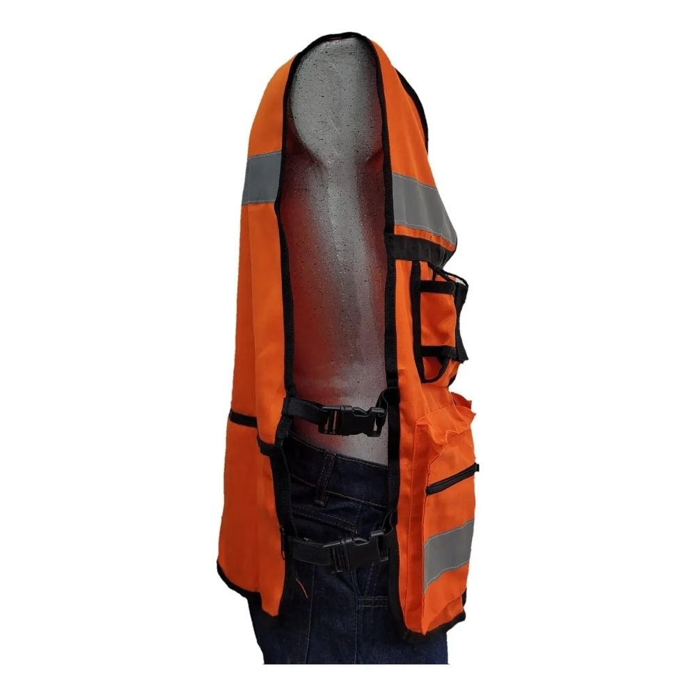 Chaleco Seguridad Brigadista Reflejante XL - Imagen 3
