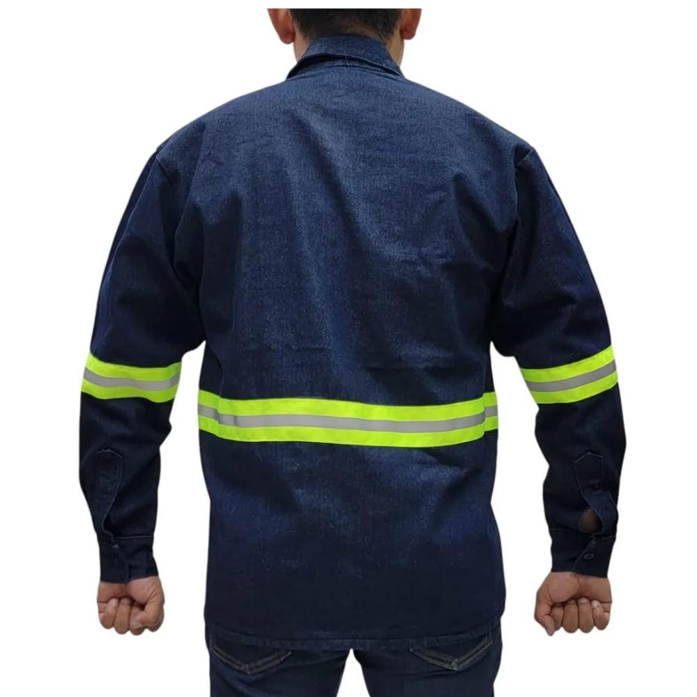 Camisola Reflejante, Mezclilla 14 Oz Vp - Imagen 6