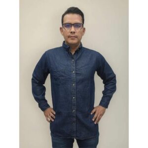 Camisa Mezclilla Delgada 8oz 100% Algodon Industrial