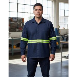 Camisola Reflejante, Mezclilla 14 Oz Vp, + Envio