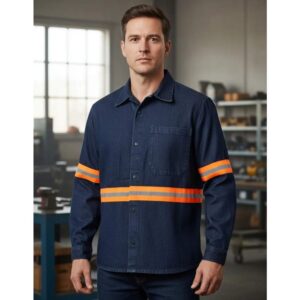 Camisola Reflejante, Mezclilla 14 Oz Np, + Envio